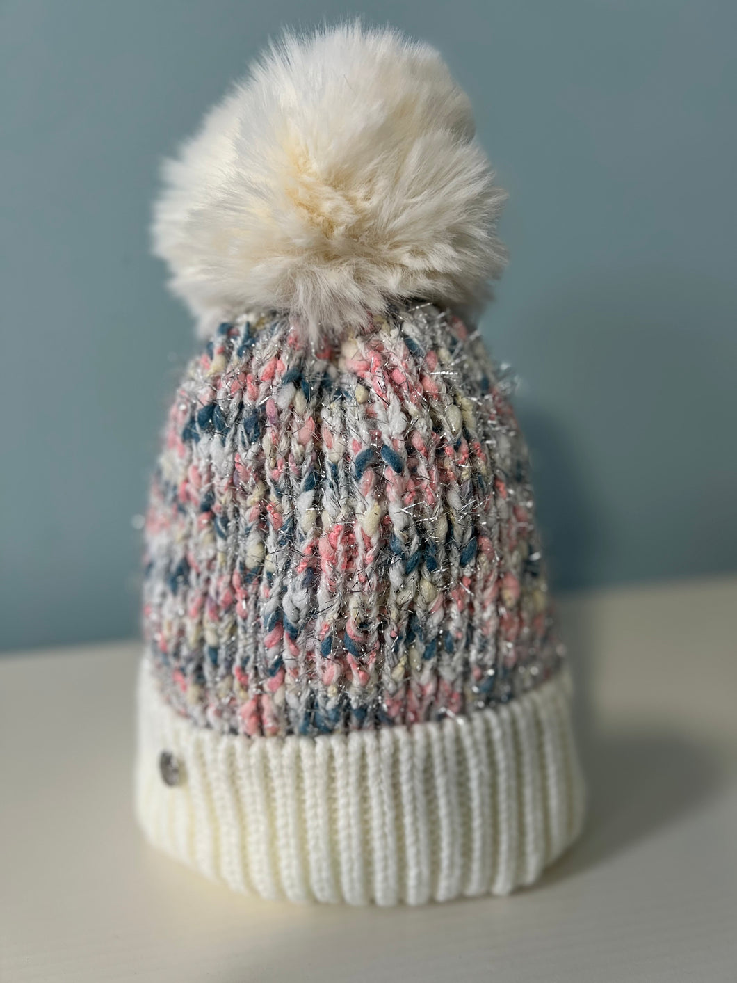 Equilibrium Cream Silver Fleck Hat