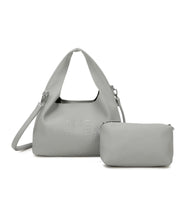 Load image into Gallery viewer, Grey Sack Shoulder Bag 2in1
