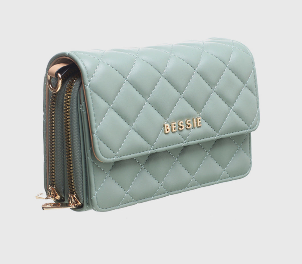 Green Bessie phone bag