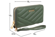 Load image into Gallery viewer, BP1441 Bessie Black Wallet
