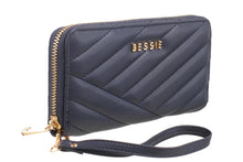 Load image into Gallery viewer, BP1441 Bessie Navy wallet
