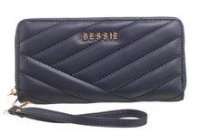 Load image into Gallery viewer, BP1441 Bessie Navy wallet
