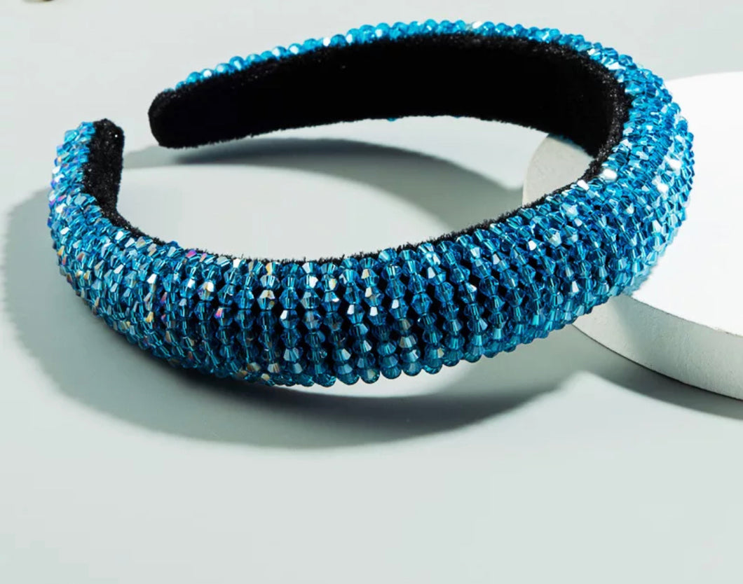 Blue Rhinestone